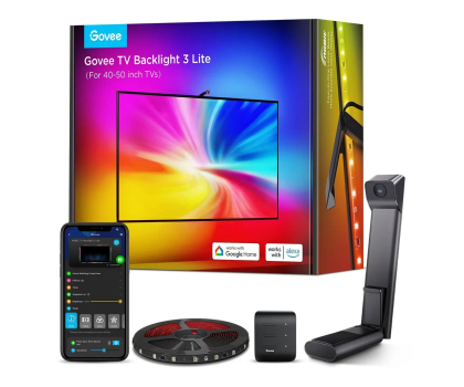 Inteligentne oświetlenie GOVEE H6097 TV Backlight 3 Lite Taśma LED podświetlenie dla
